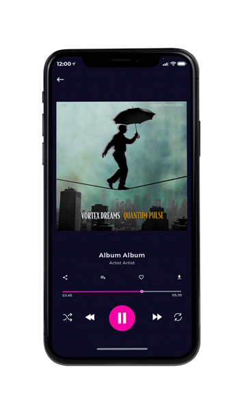Tablet view of Premade Electronica & Ambient Album Cover - Mantle #17884 | AlbumArtZone*