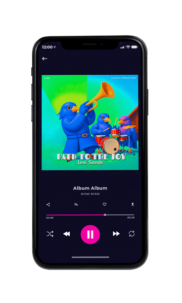 Tablet view of Premade Traditional Jazz & Blues Album Cover - Robin's Egg Blue #17891 | AlbumArtZone*