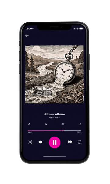 Tablet view of Premade Indie & Folk Music Album Cover - Bone #17924 | AlbumArtZone*