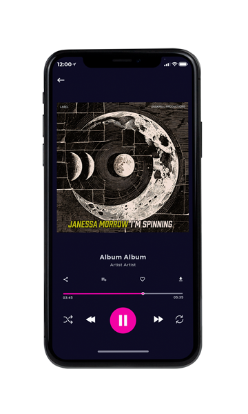 Tablet view of Premade Electronica & Ambient Album Cover - Zeus #17926 | AlbumArtZone*