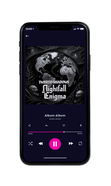 Tablet view of Premade Heavy Metal & Gothic Metal Album Cover - Gray Nickel #17948 | AlbumArtZone*