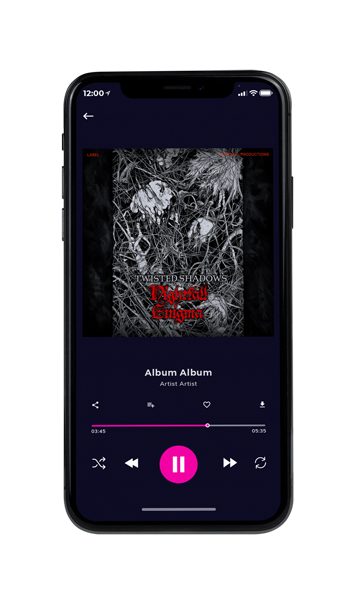 Tablet view of Premade Electronica & Ambient Album Cover - Martini #17958 | AlbumArtZone*
