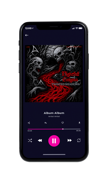 Tablet view of Premade Heavy Metal & Gothic Metal Album Cover - Matrix #17960 | AlbumArtZone*