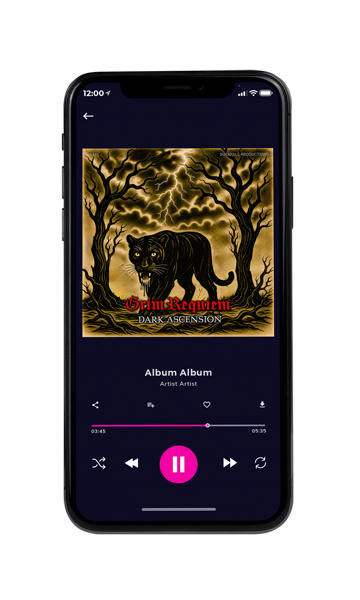 Tablet view of Premade Heavy Metal & Gothic Metal Album Cover - Twine #17968 | AlbumArtZone*