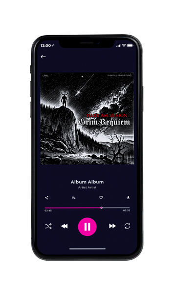 Tablet view of Premade Contemporary Music Album Cover - Cloud #17971 | AlbumArtZone*