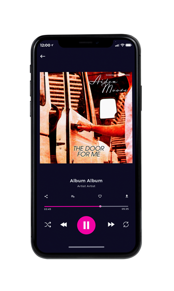 Tablet view of Premade Pop Album Cover - Apricot Peach #17974 | AlbumArtZone*