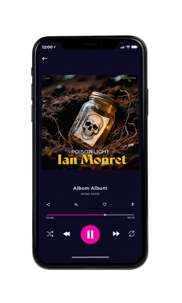 Tablet view of Premade Pop Book Cover - Night Rider #18008 | AlbumArtZone*
