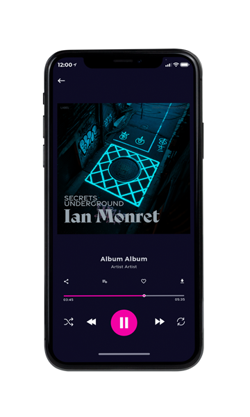 Tablet view of Premade Pop Album Cover - Black Pearl #18016 | AlbumArtZone*