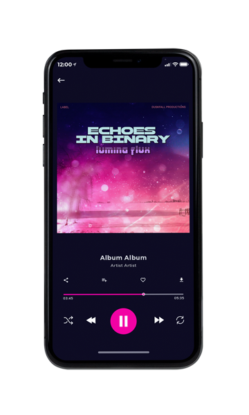 Tablet view of Premade Electronica & Ambient Album Cover - Hopbush #18027 | AlbumArtZone*