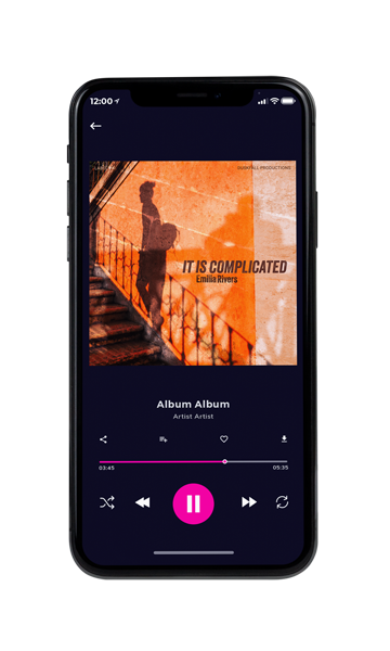 Tablet view of Premade Pop Album Cover - Apricot #18066 | AlbumArtZone*