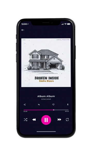 Tablet view of Premade Pop Album Cover - Bon Jour #18070 | AlbumArtZone*