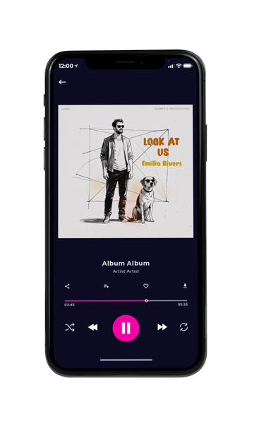 Tablet view of Premade Pop Album Cover - Pearl Bush #18075 | AlbumArtZone*