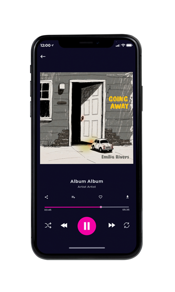 Tablet view of Premade Podcast Album Cover - Flint #18077 | AlbumArtZone*