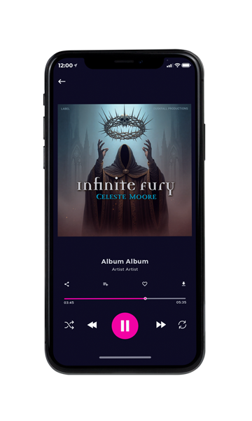 Tablet view of Premade Heavy Metal & Gothic Metal Album Cover - Tundora #18108 | AlbumArtZone*