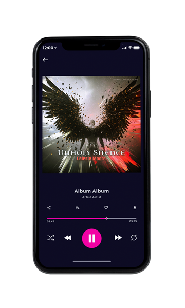 Tablet view of Premade Electronica & Ambient Album Cover - Eunry #18116 | AlbumArtZone*