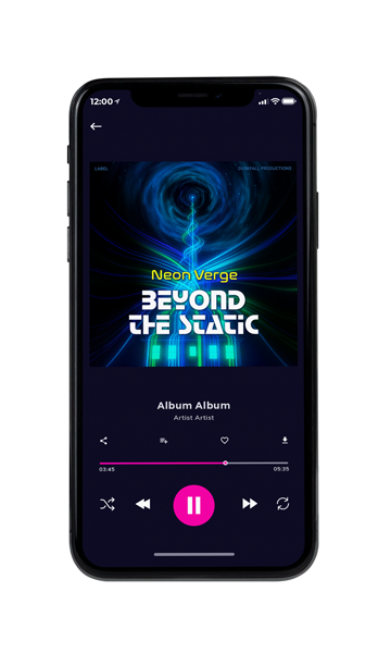 Tablet view of Premade EDM, House & Dub Album Cover - Black Pearl #18145 | AlbumArtZone*