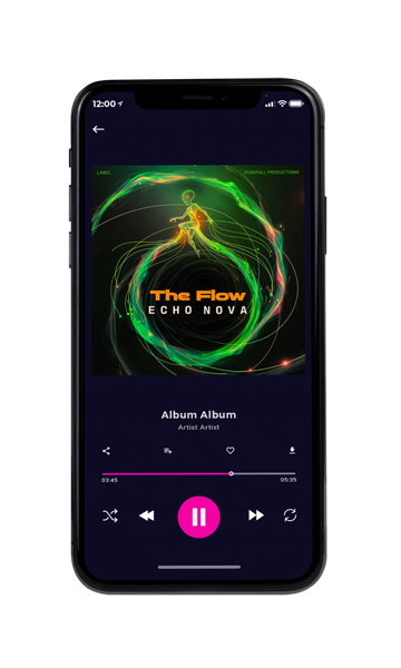 Tablet view of Premade Dance & House Album Cover - Hunter Green #18146 | AlbumArtZone*