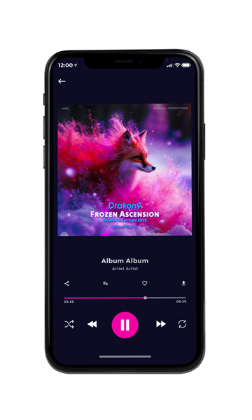 Tablet view of Premade Dance & House Album Cover - Vivid Violet #18153 | AlbumArtZone*