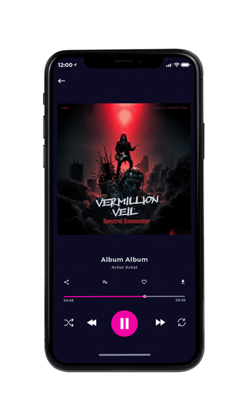 Tablet view of Premade Heavy Metal & Gothic Metal Album Cover - Chestnut Rose #18172 | AlbumArtZone*