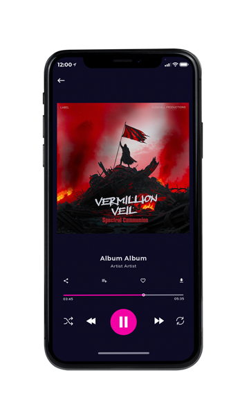 Tablet view of Premade Heavy Metal & Gothic Metal Album Cover - Burnt Umber #18174 | AlbumArtZone*