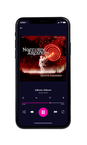 Tablet view of Premade Electronica & Ambient Album Cover - My Pink #18180 | AlbumArtZone*
