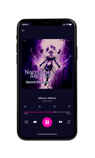 Tablet view of Premade Heavy Metal & Gothic Metal Album Cover - Valentino #18182 | AlbumArtZone*
