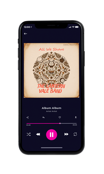 Tablet view of Premade Country & Acoustic Album Cover - Chamois #18189 | AlbumArtZone*