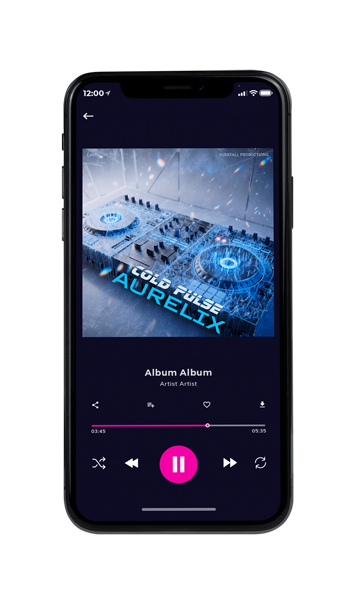 Tablet view of Premade Dance & House Album Cover - Bermuda Gray #18195 | AlbumArtZone*