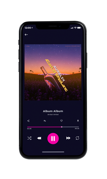 Tablet view of Premade Pop Album Cover - Thunder #18198 | AlbumArtZone*