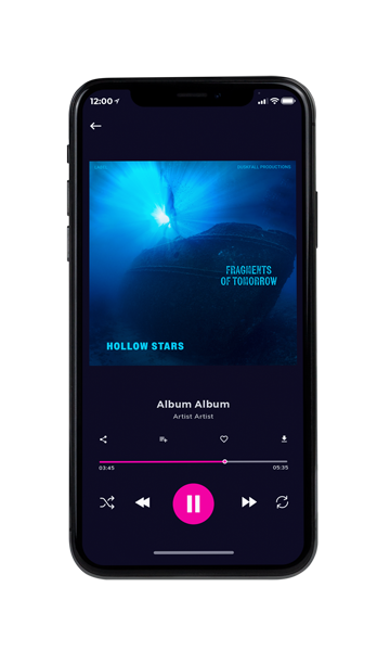 Tablet view of Premade Pop Album Cover - Blue Whale #18214 | AlbumArtZone*