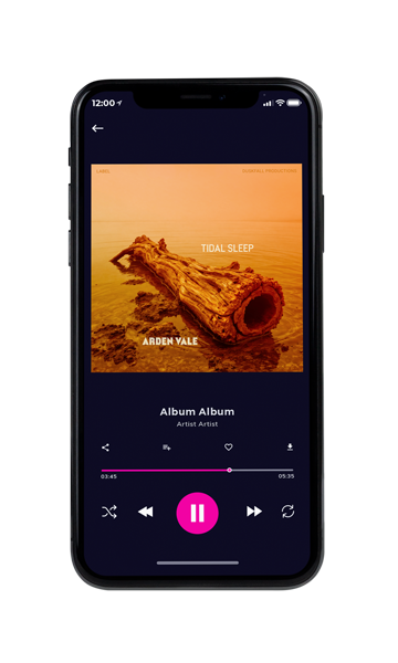 Tablet view of Premade Electronica & Ambient Album Cover - Di Serria #18216 | AlbumArtZone*
