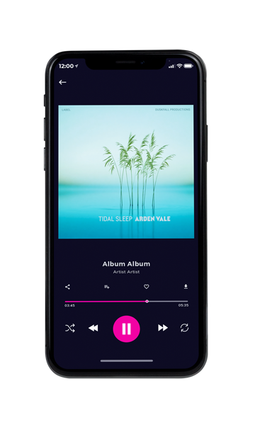 Tablet view of Premade Indie & Folk Music Album Cover - Jagged Ice #18218 | AlbumArtZone*