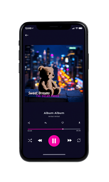 Tablet view of Premade Pop Album Cover - Mirage #18221 | AlbumArtZone*