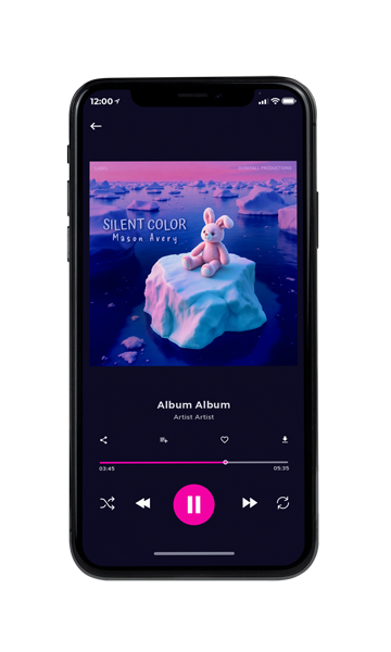 Tablet view of Premade Electronica & Ambient Album Cover - Bay Of Many #18233 | AlbumArtZone*