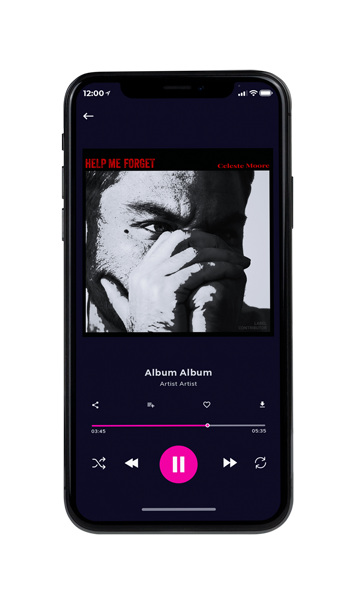 Tablet view of Premade Pop Album Cover - Alto #18258 | AlbumArtZone*