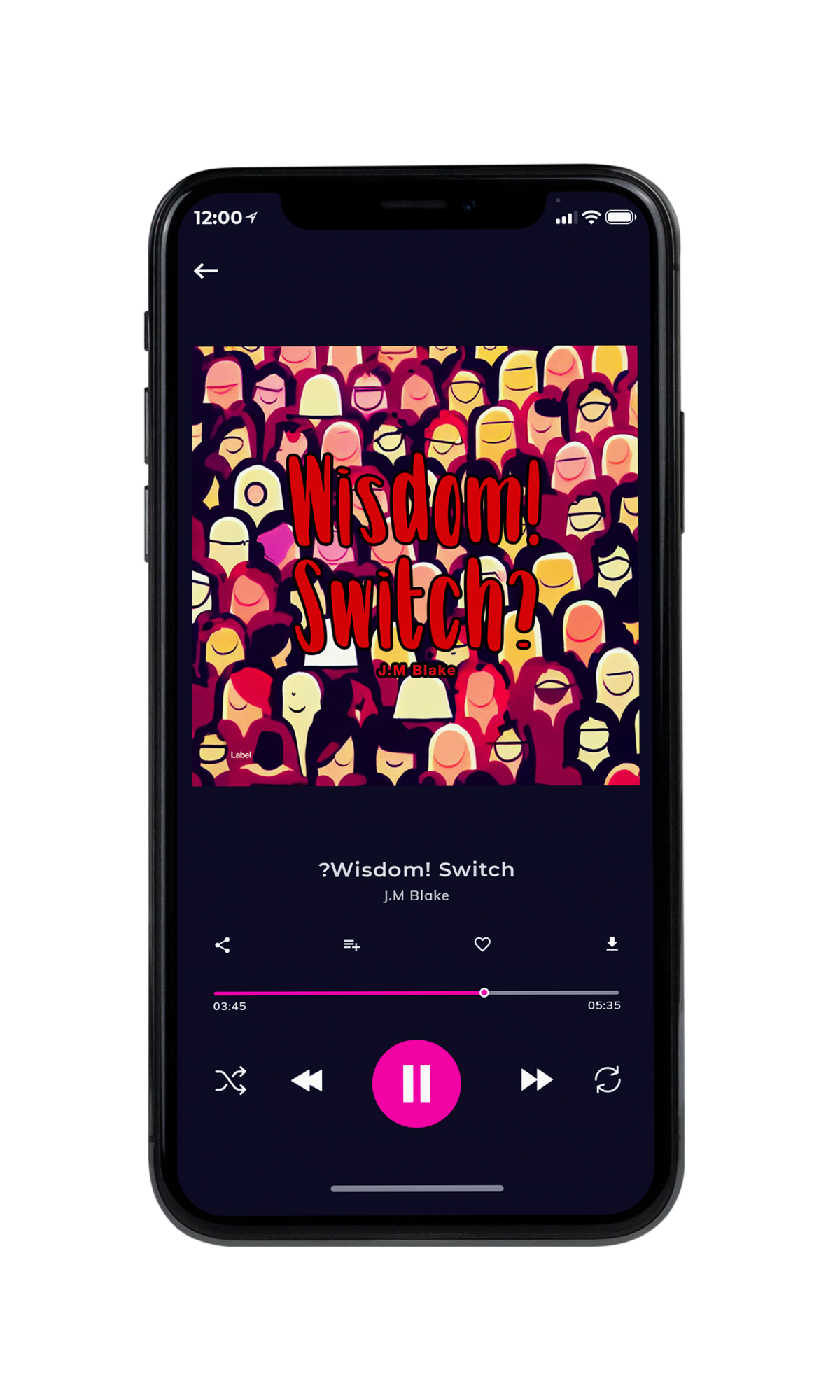 Tablet view of Premade Podcast Album Cover - Jaguar #20028 | AlbumArtZone*