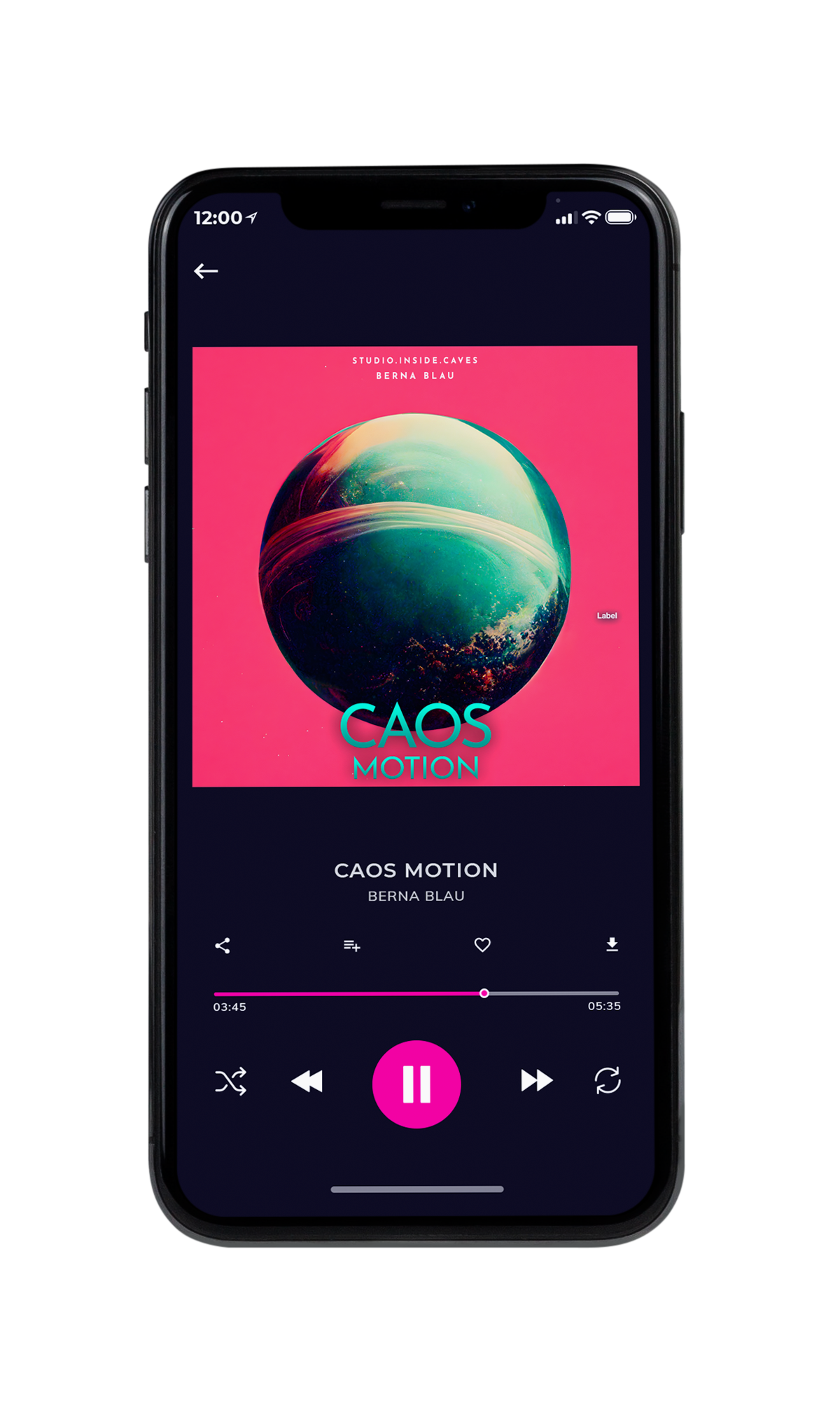Tablet view of Premade Pop Album Cover - Big Stone #20049 | AlbumArtZone*