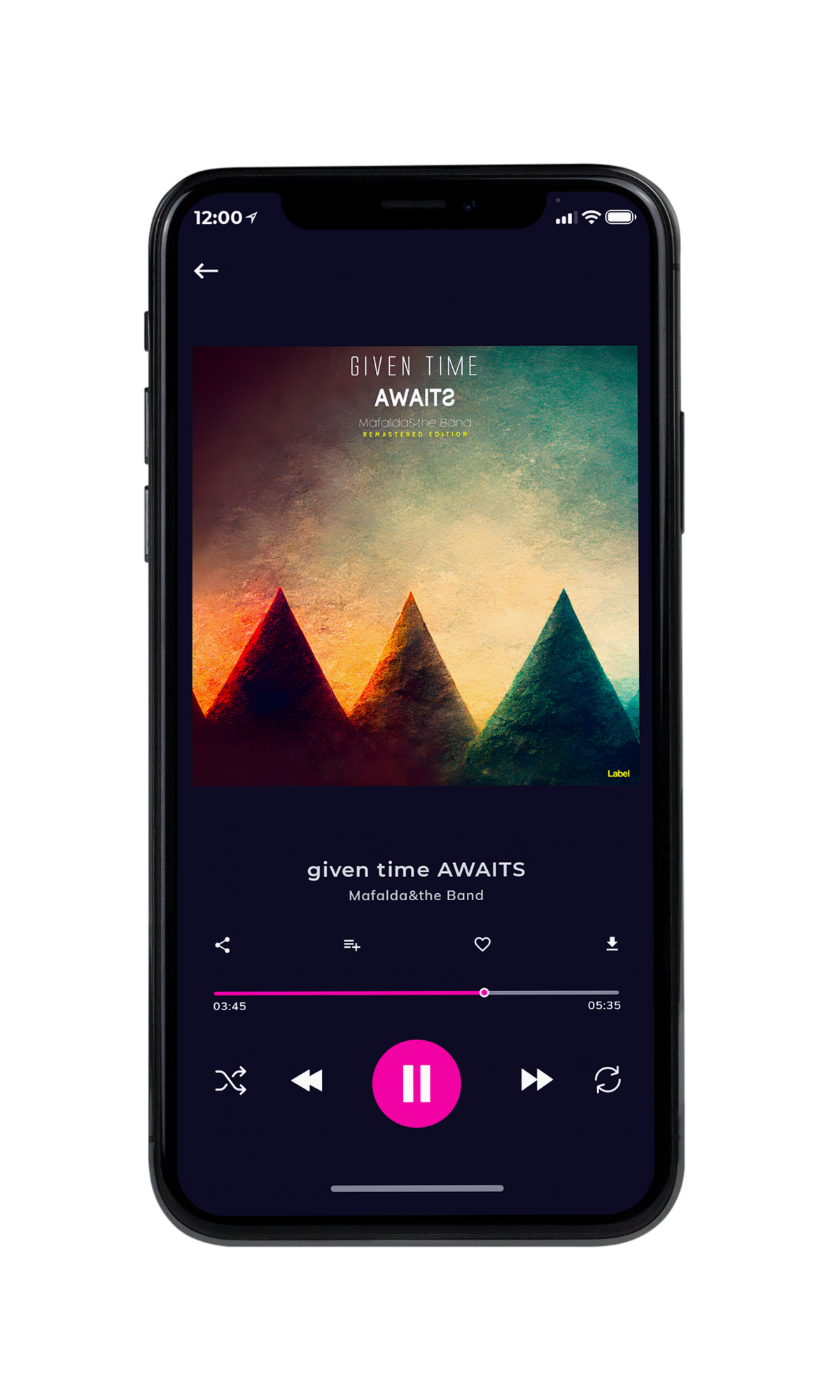 Tablet view of Premade Rock,Punk & Alternative Album Cover - Dune #20055 | AlbumArtZone*