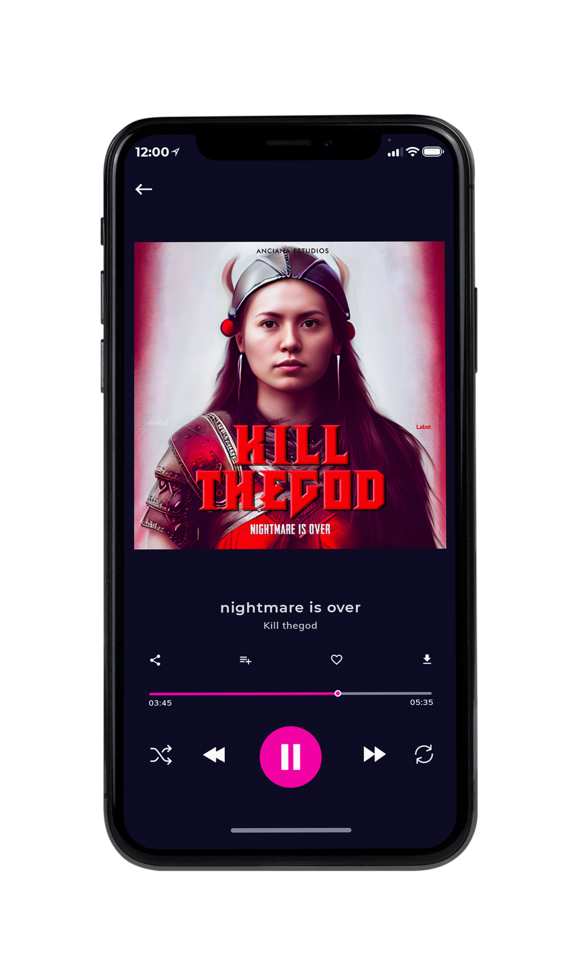 Tablet view of Premade Heavy Metal & Gothic Metal Album Cover - Melanzane #20202 | AlbumArtZone*