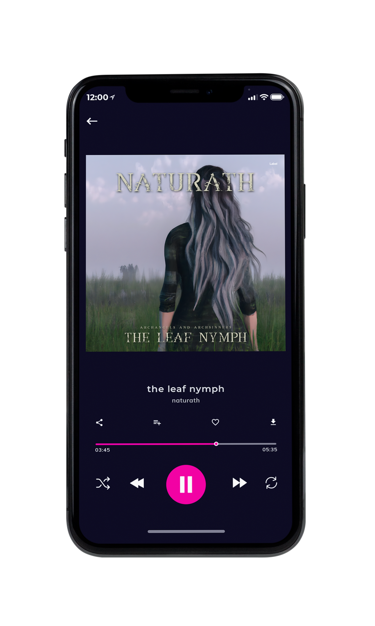 Tablet view of Premade Indie & Folk Music Album Cover - Lunar Green #20217 | AlbumArtZone*