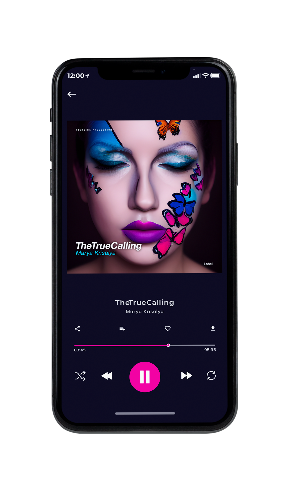 Tablet view of Premade Pop Album Cover - Careys Pink #20233 | AlbumArtZone*