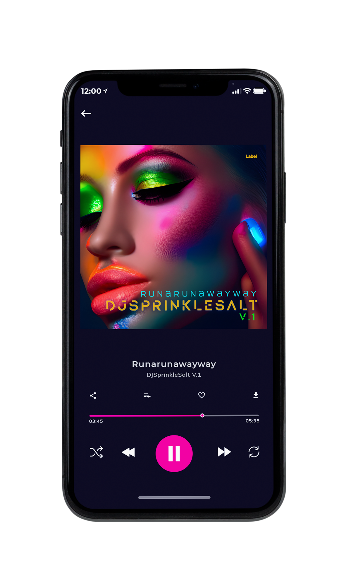 Tablet view of Premade Pop Album Cover - Bleached Cedar #20265 | AlbumArtZone*