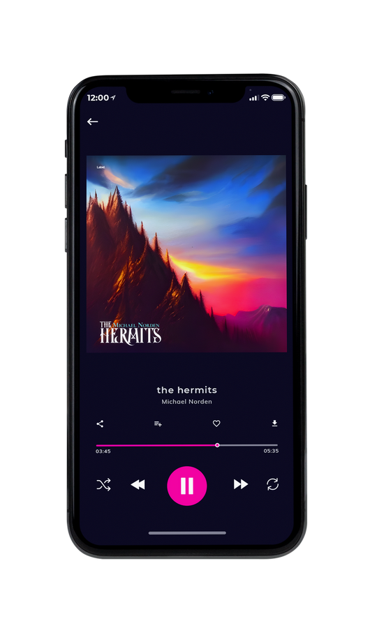 Tablet view of Premade Soundtrack Album Album Cover - My Pink #20420 | AlbumArtZone*