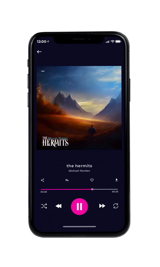 Tablet view of Premade Soundtrack Album Album Cover - Thunder #20421 | AlbumArtZone*