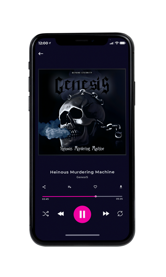 Tablet view of Premade Heavy Metal & Gothic Metal Album Cover - Cinder #20541 | AlbumArtZone*