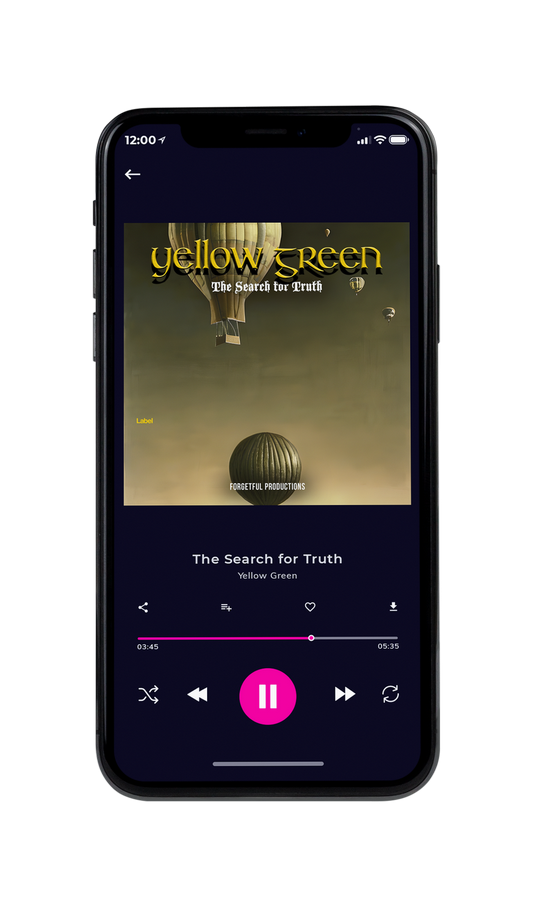 Tablet view of Premade Indie & Folk Music Album Cover - Hemlock #20590 | AlbumArtZone*