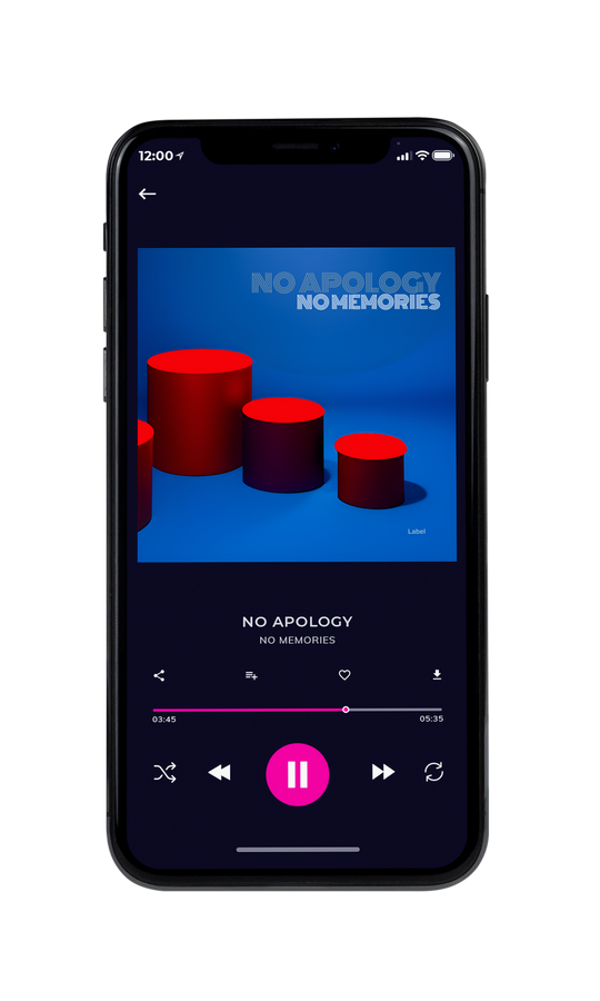 Tablet view of Premade Pop Album Cover - Tory Blue #20757 | AlbumArtZone*