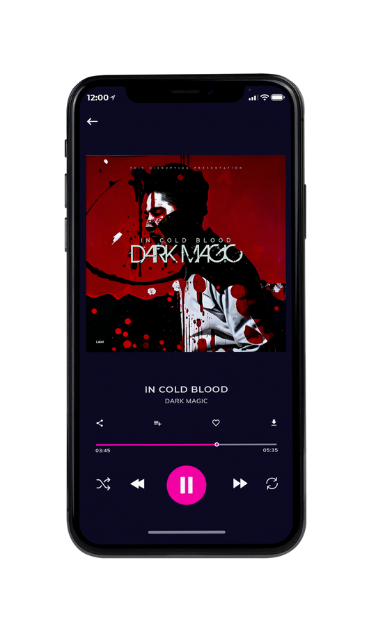 Tablet view of Premade Heavy Metal & Gothic Metal Album Cover - Aubergine #20785 | AlbumArtZone*