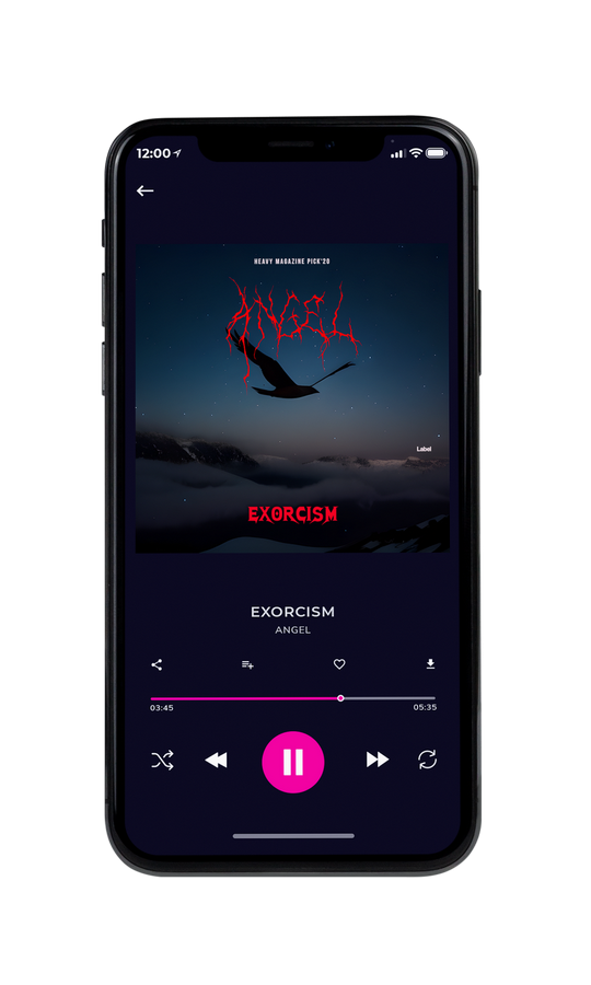 Tablet view of Premade Heavy Metal & Gothic Metal Album Cover - Ebony Clay #20869 | AlbumArtZone*