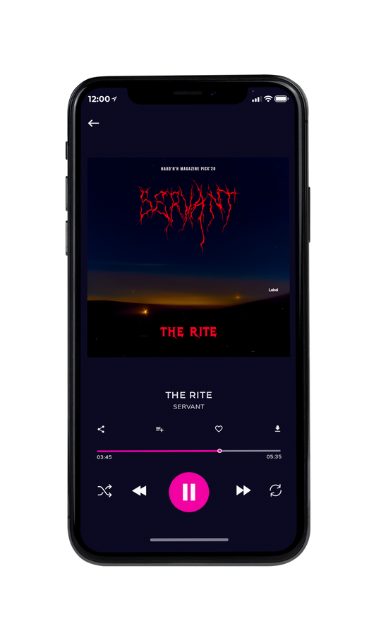 Tablet view of Premade Heavy Metal & Gothic Metal Album Cover - Ebony #20870 | AlbumArtZone*